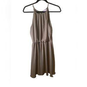 Lush Sleeveless Cocktail Dress Hunter Green Size L